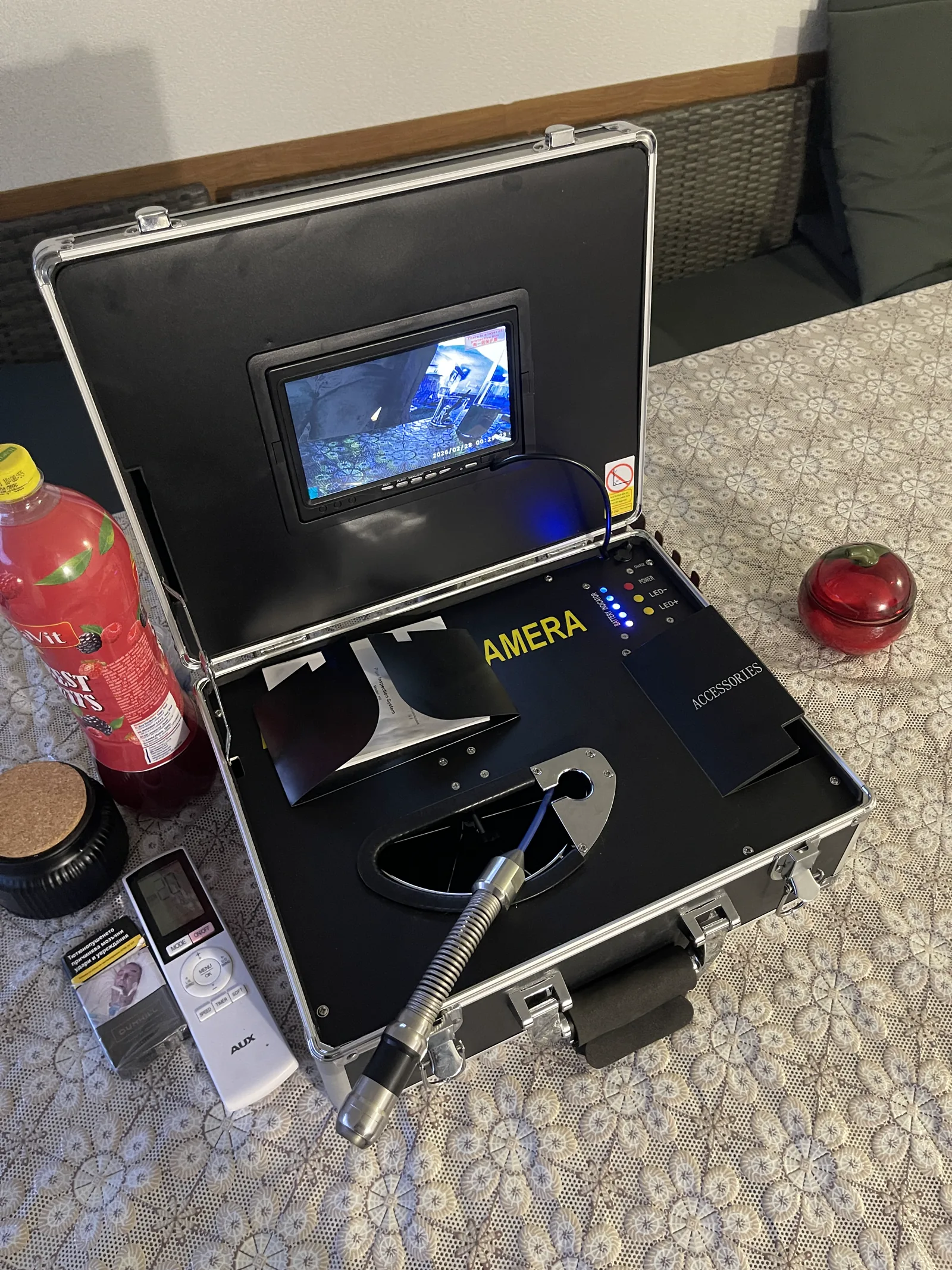 Drain inspection camera